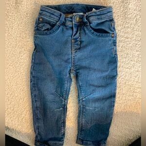 Zara Baby Boy Blue Denim Jeans, Size 12-18 Months
